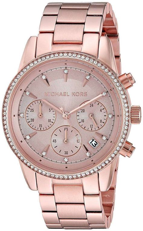 diamond michael kors watch